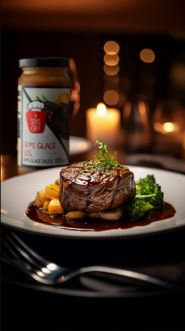 yapay zeka steak fotoğrafı, yapay zeka yemek fotoğrafı