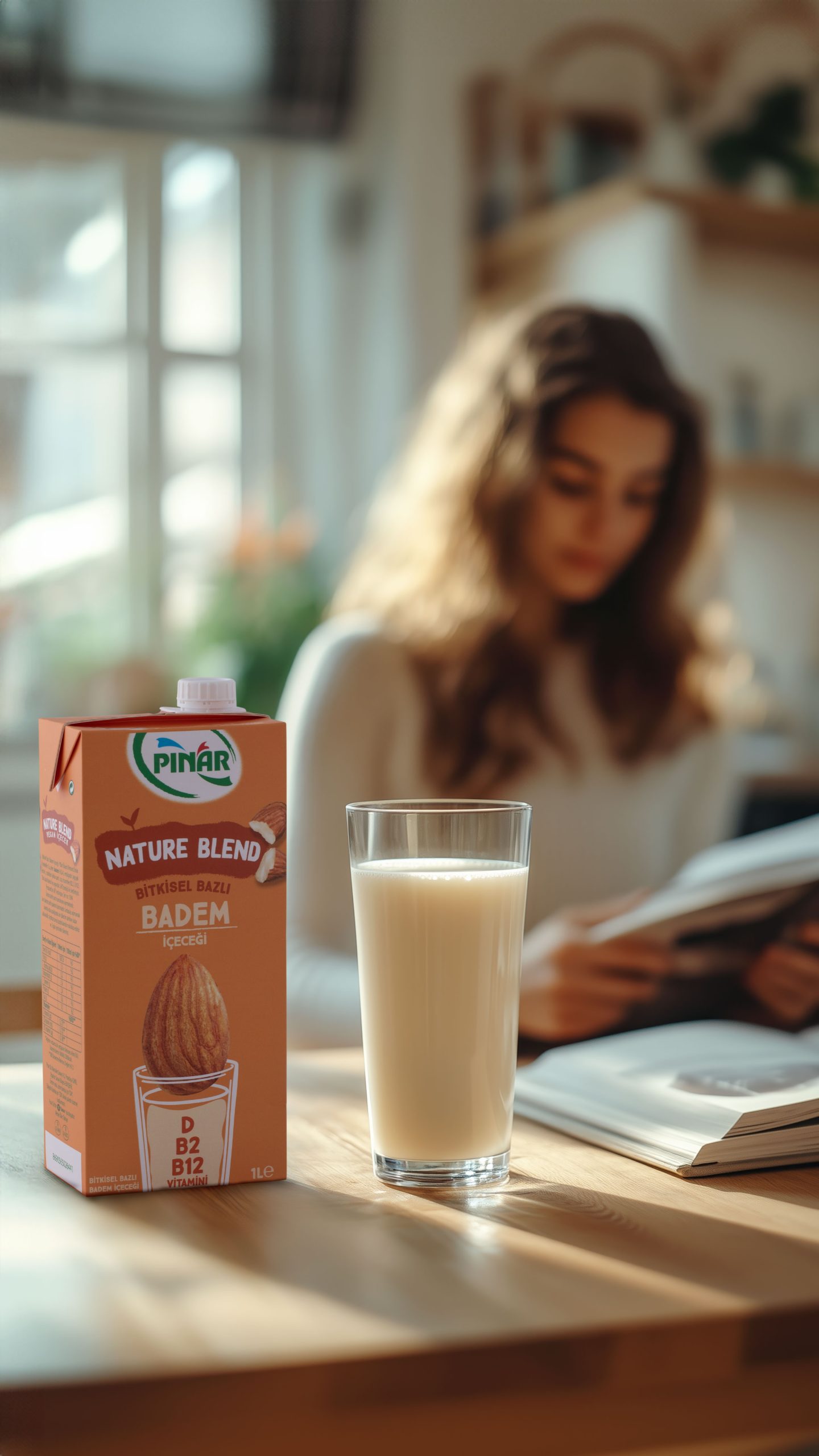 Yapay zeka süt fotoğrafı